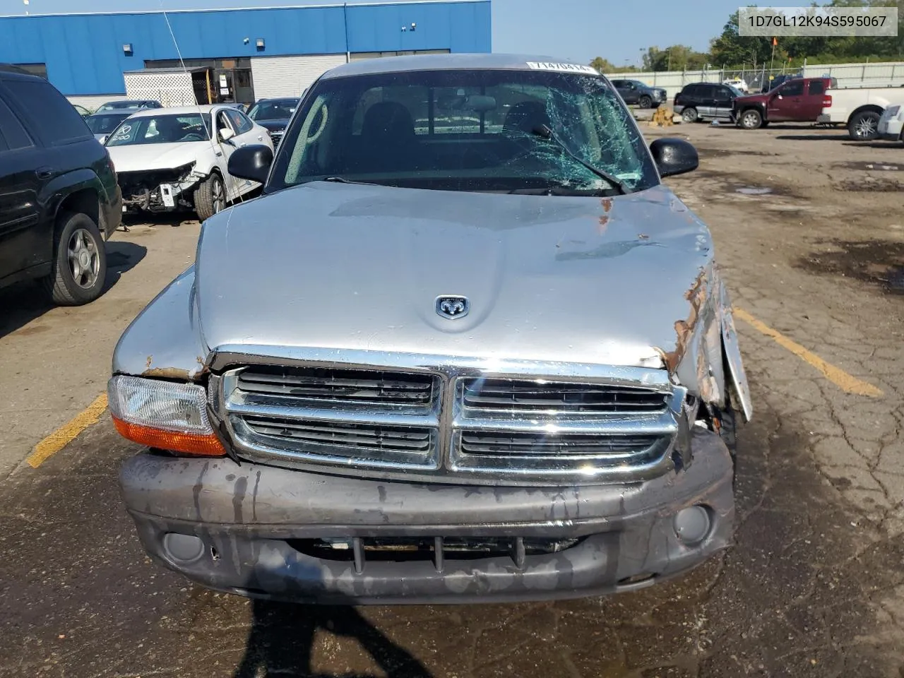 2004 Dodge Dakota Sxt VIN: 1D7GL12K94S595067 Lot: 71470414