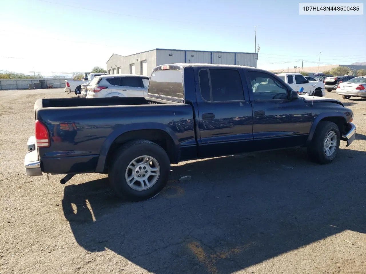 2004 Dodge Dakota Quad Slt VIN: 1D7HL48N44S500485 Lot: 73153244