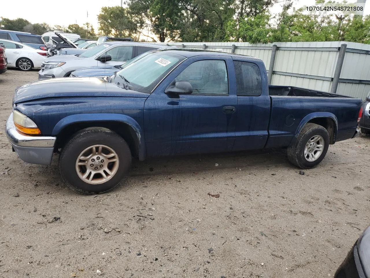 1D7GL42N54S721808 2004 Dodge Dakota Slt