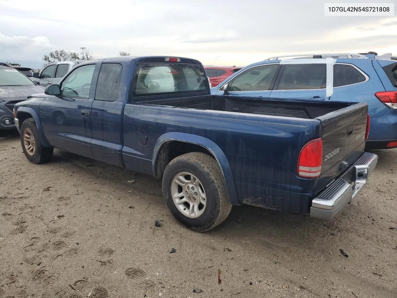 2004 Dodge Dakota Slt VIN: 1D7GL42N54S721808 Lot: 73992034