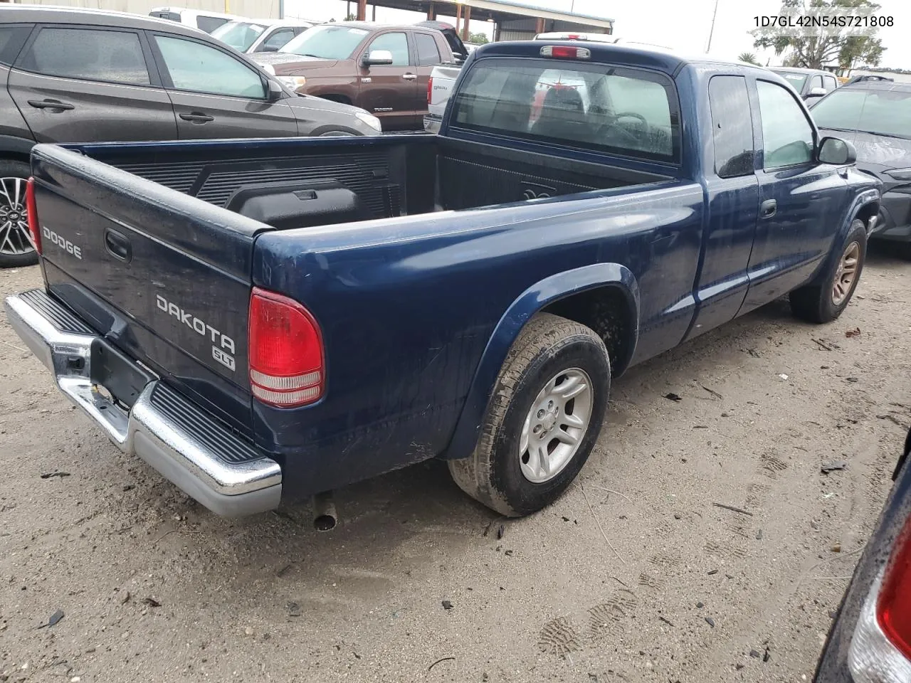 2004 Dodge Dakota Slt VIN: 1D7GL42N54S721808 Lot: 73992034