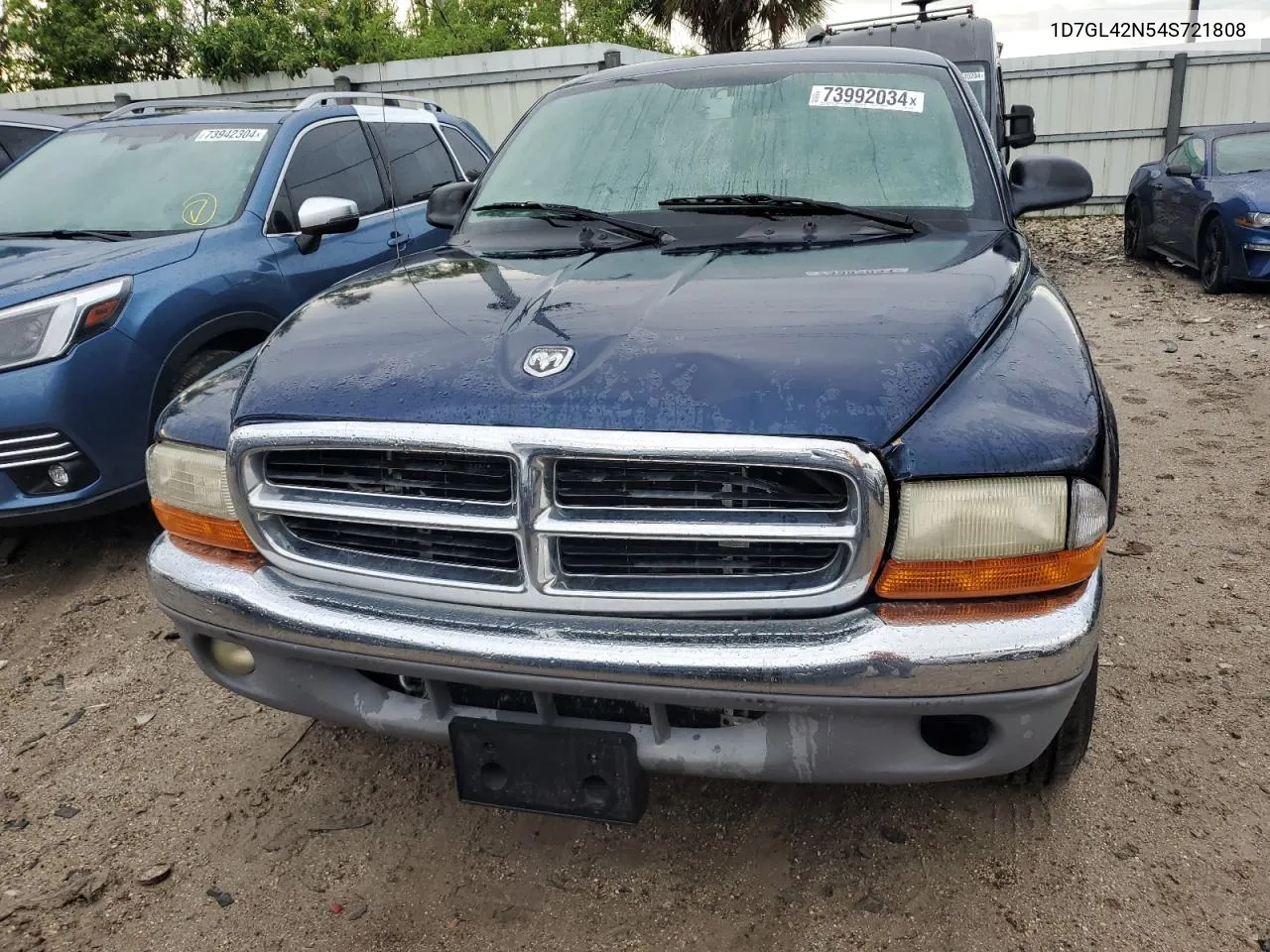 2004 Dodge Dakota Slt VIN: 1D7GL42N54S721808 Lot: 73992034