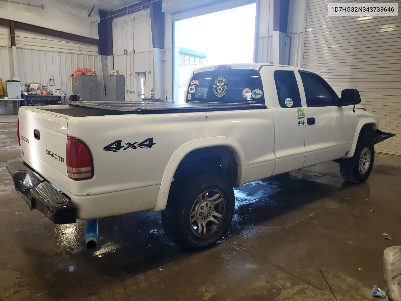 2004 Dodge Dakota Sport VIN: 1D7HG32N34S739646 Lot: 74523084