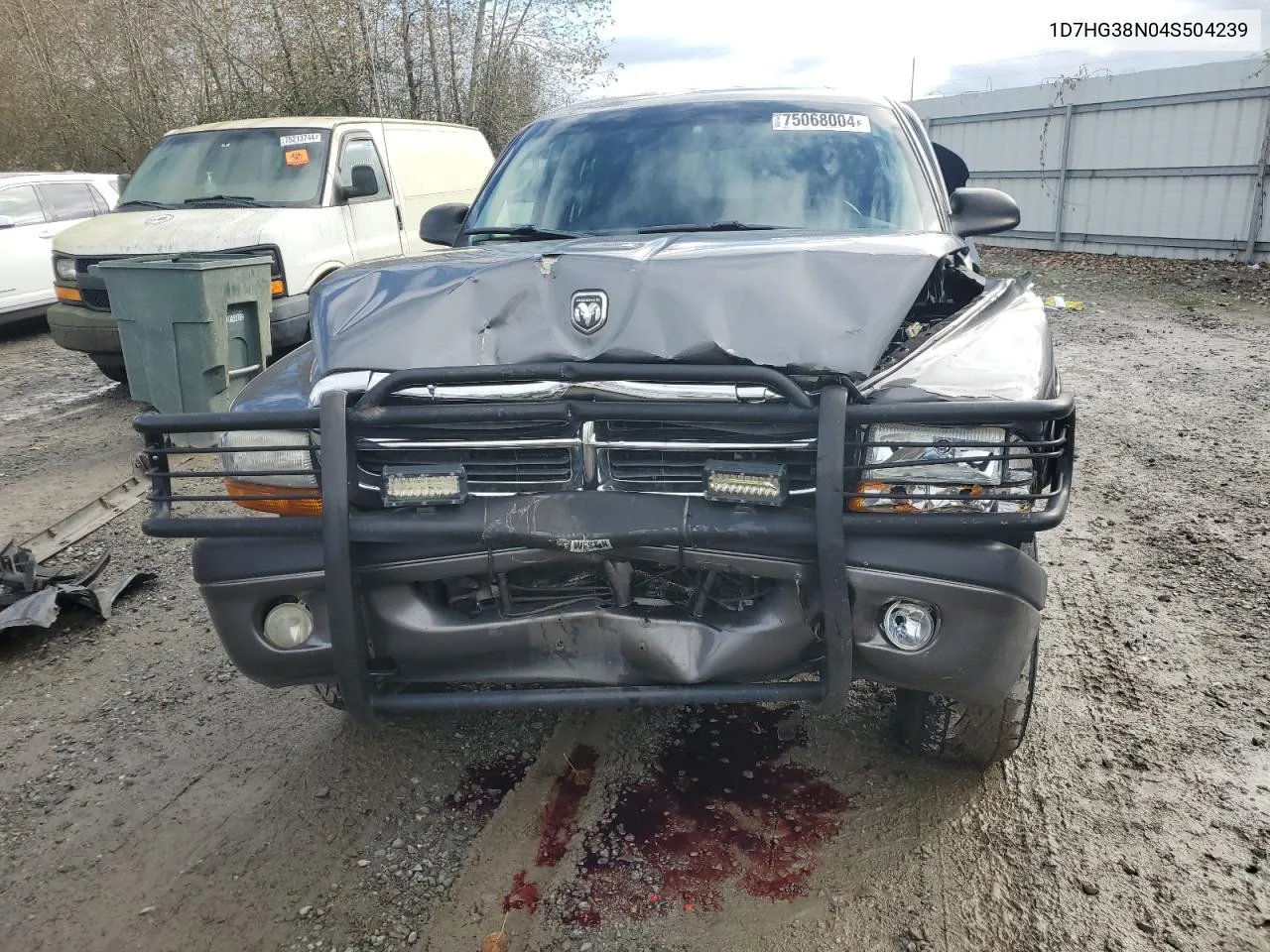 1D7HG38N04S504239 2004 Dodge Dakota Quad Sport