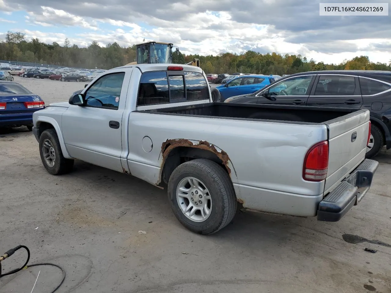 2004 Dodge Dakota Sxt VIN: 1D7FL16K24S621269 Lot: 75284304