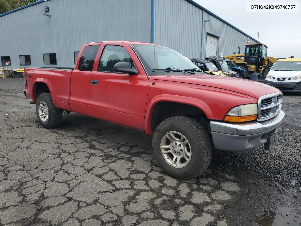 2004 Dodge Dakota Slt VIN: 1D7HG42K84S748757 Lot: 76979264