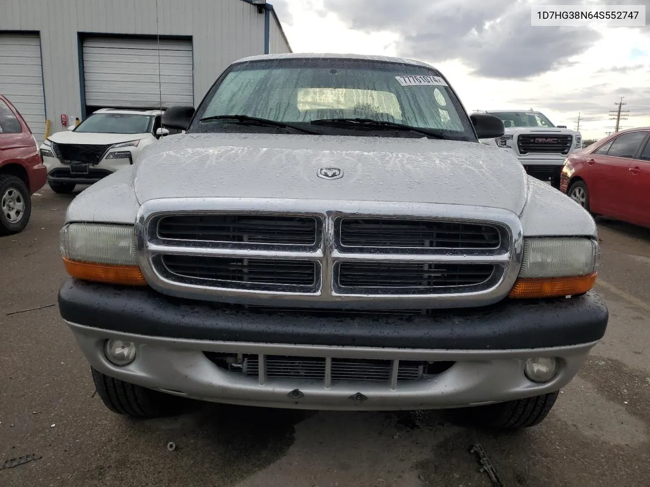 2004 Dodge Dakota Quad Sport VIN: 1D7HG38N64S552747 Lot: 77761074