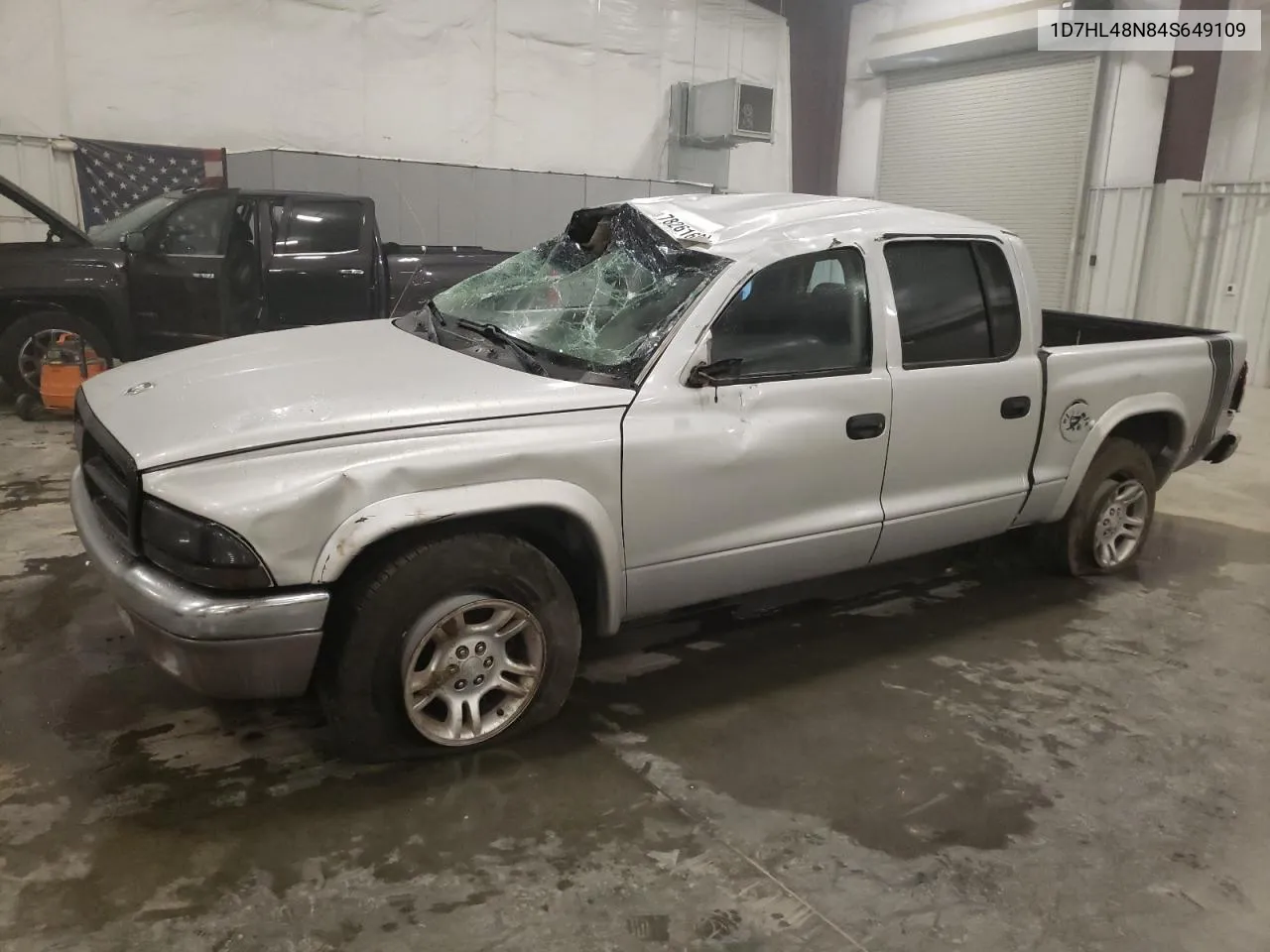 2004 Dodge Dakota Quad Slt VIN: 1D7HL48N84S649109 Lot: 78261604