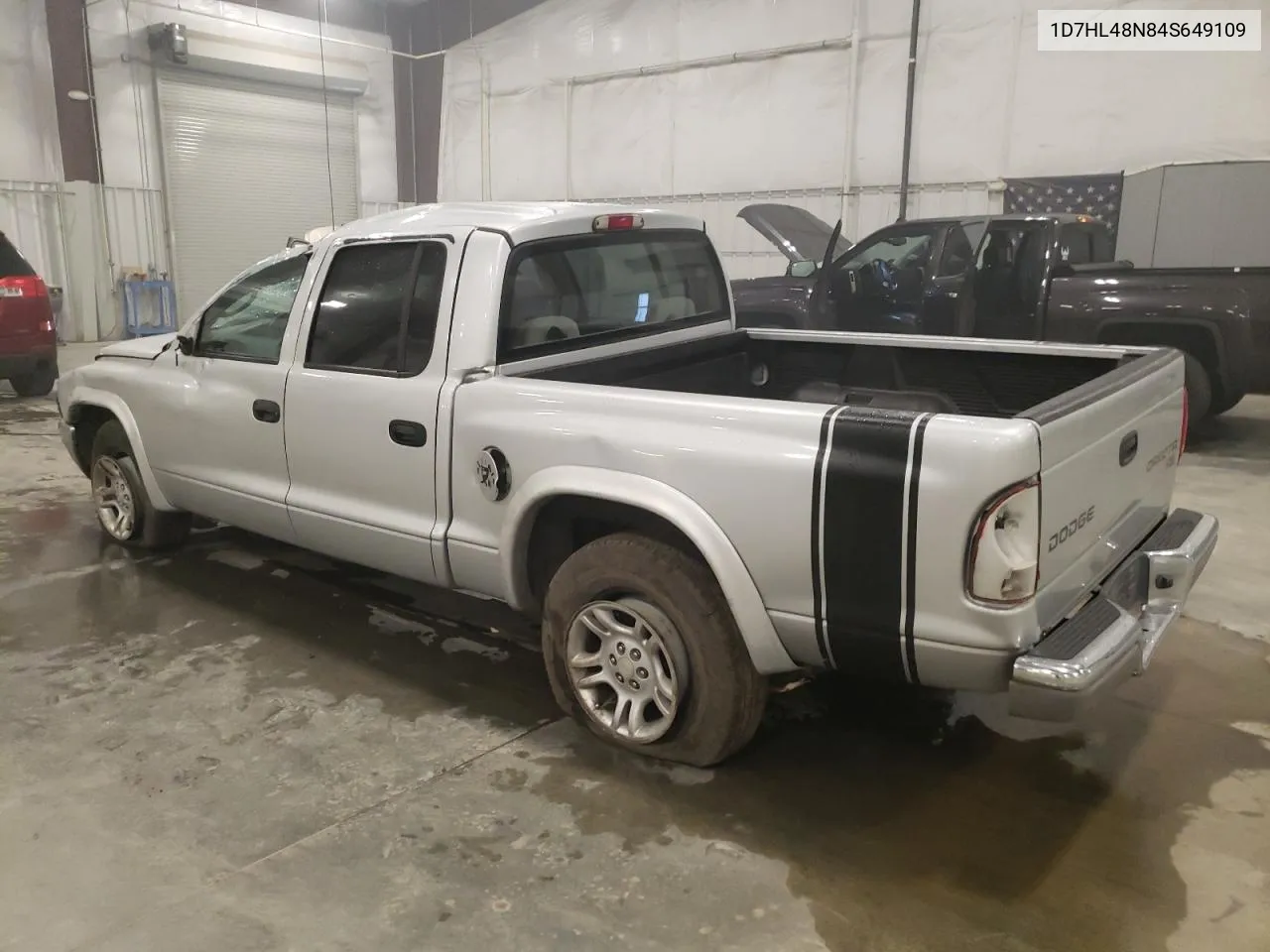 2004 Dodge Dakota Quad Slt VIN: 1D7HL48N84S649109 Lot: 78261604