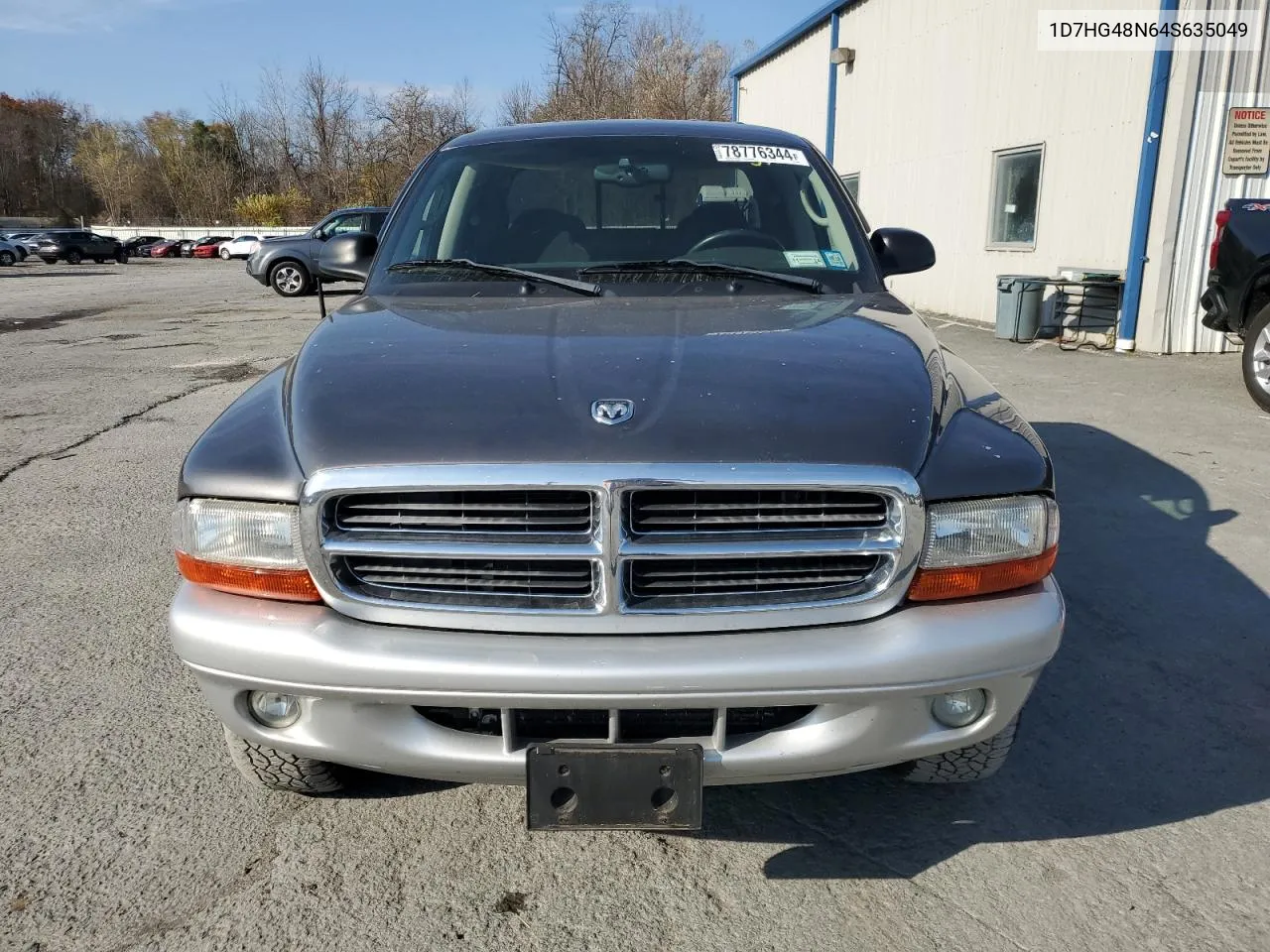 2004 Dodge Dakota Quad Slt VIN: 1D7HG48N64S635049 Lot: 78776344