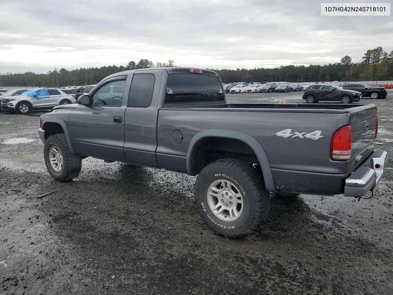 2004 Dodge Dakota Slt VIN: 1D7HG42N24S718101 Lot: 79378334