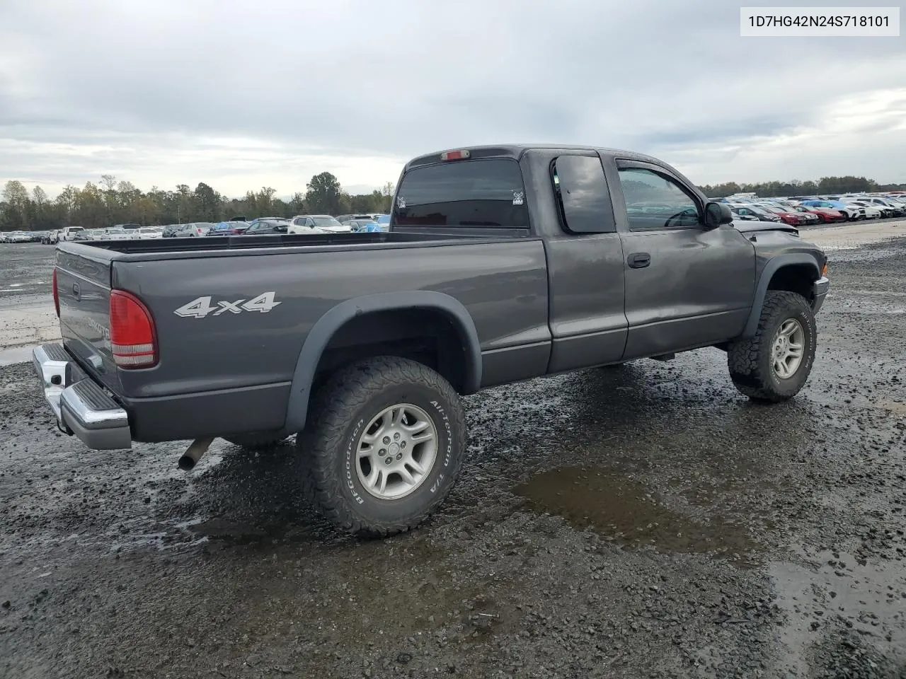 2004 Dodge Dakota Slt VIN: 1D7HG42N24S718101 Lot: 79378334