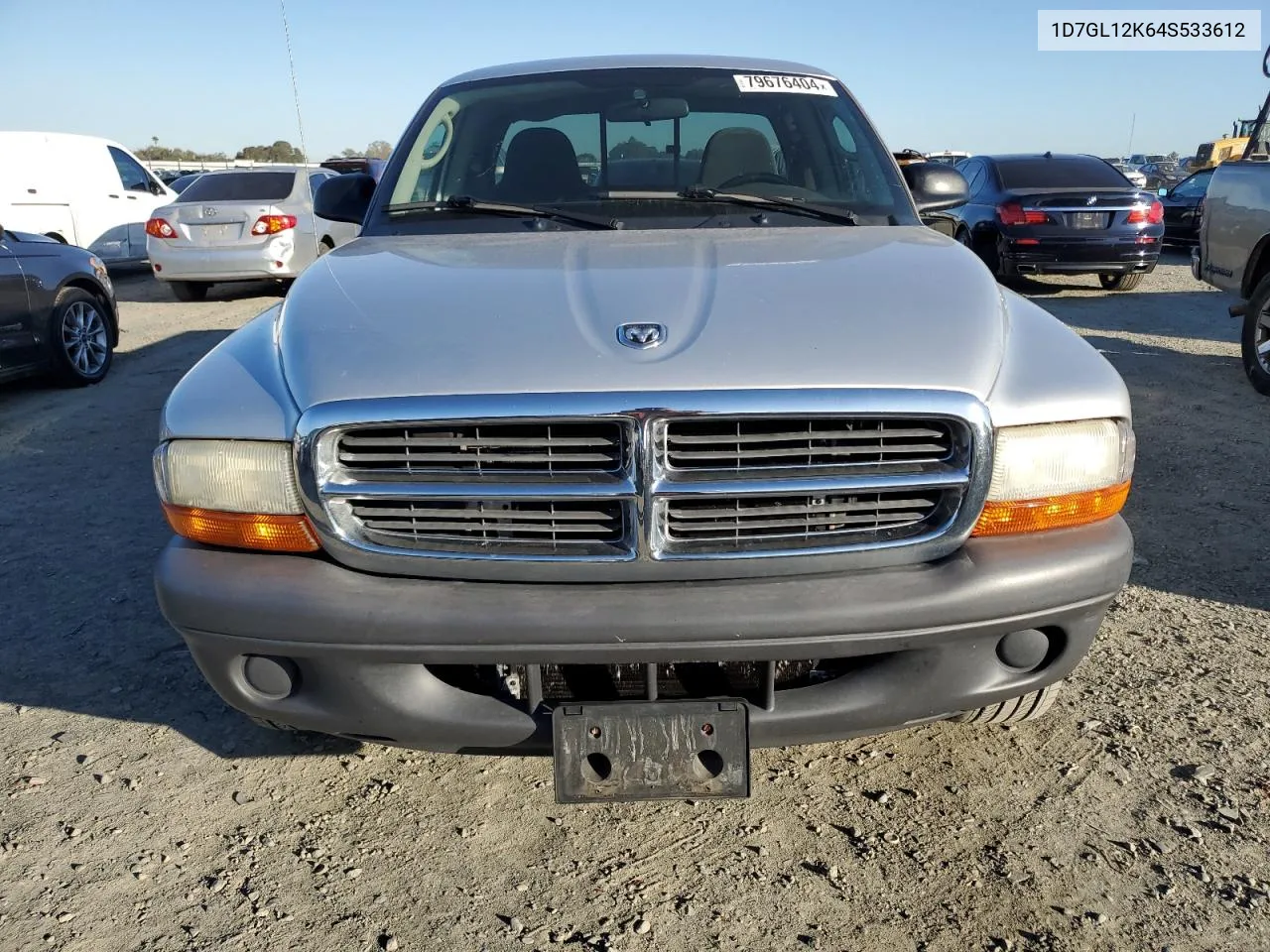 2004 Dodge Dakota Sxt VIN: 1D7GL12K64S533612 Lot: 79676404