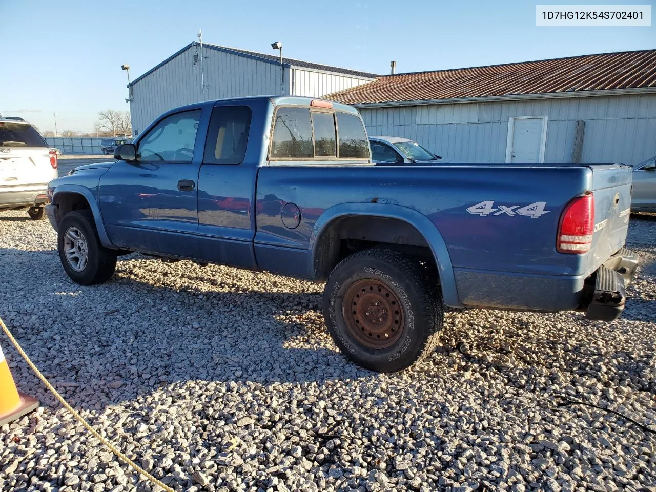 2004 Dodge Dakota Sxt VIN: 1D7HG12K54S702401 Lot: 79718984