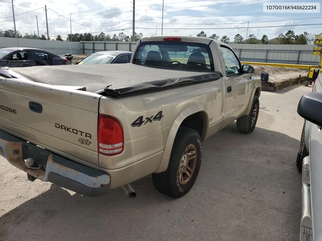 2004 Dodge Dakota Sxt VIN: 1D7GG16K94S622234 Lot: 79830354