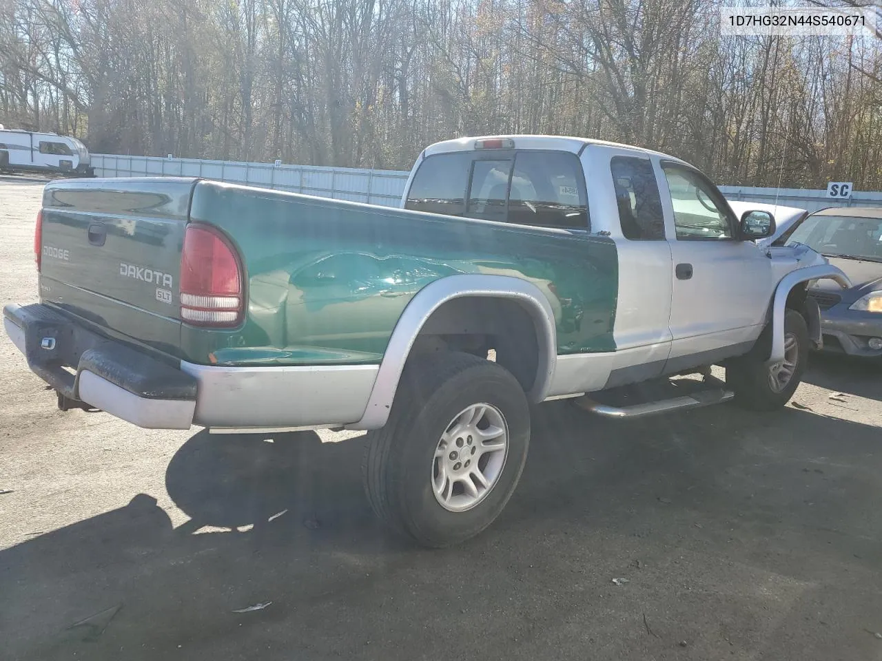 2004 Dodge Dakota Sport VIN: 1D7HG32N44S540671 Lot: 80000954