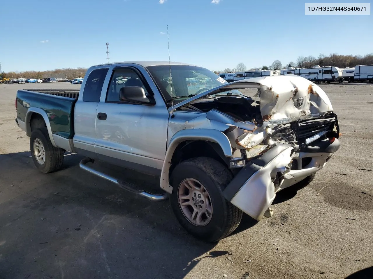 2004 Dodge Dakota Sport VIN: 1D7HG32N44S540671 Lot: 80000954