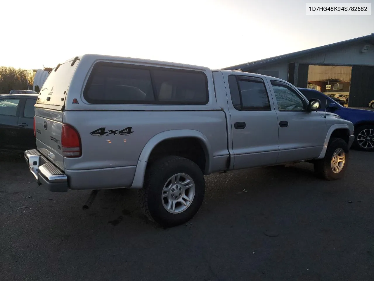 2004 Dodge Dakota Quad Slt VIN: 1D7HG48K94S782682 Lot: 80693184