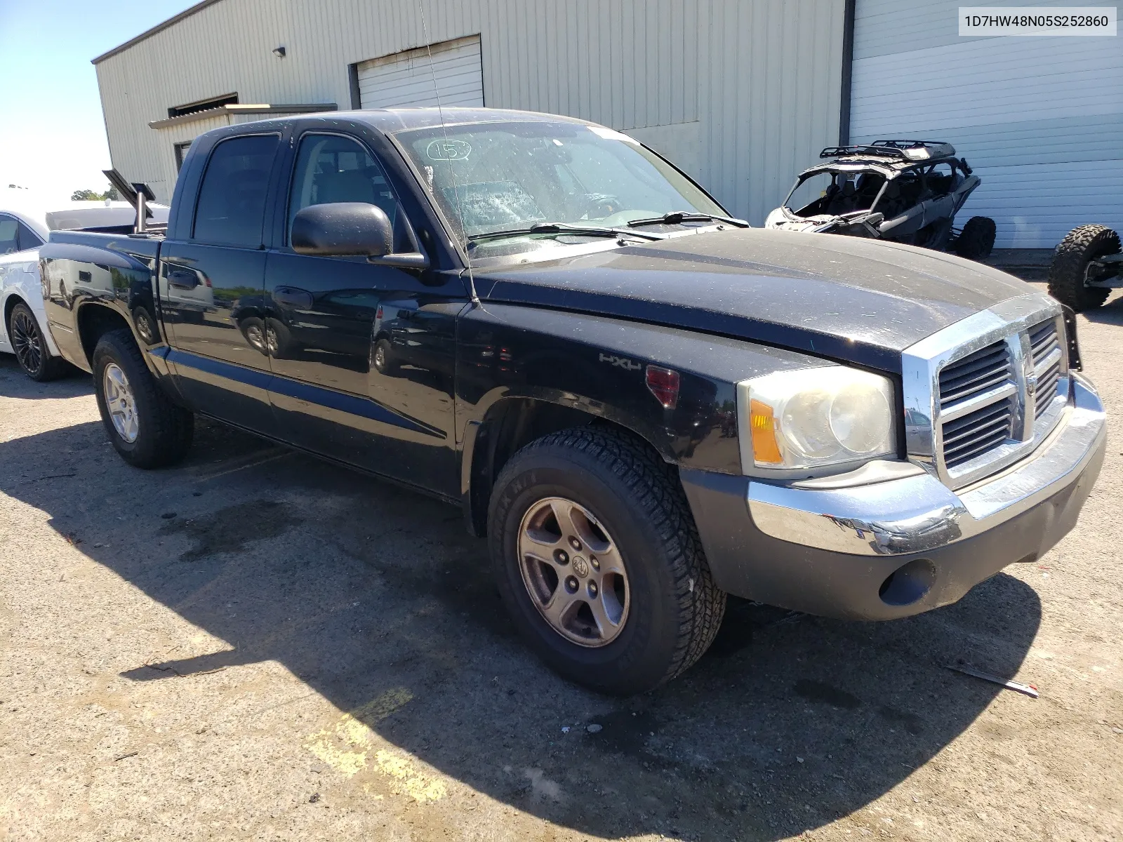 2005 Dodge Dakota Quad Slt VIN: 1D7HW48N05S252860 Lot: 60751084