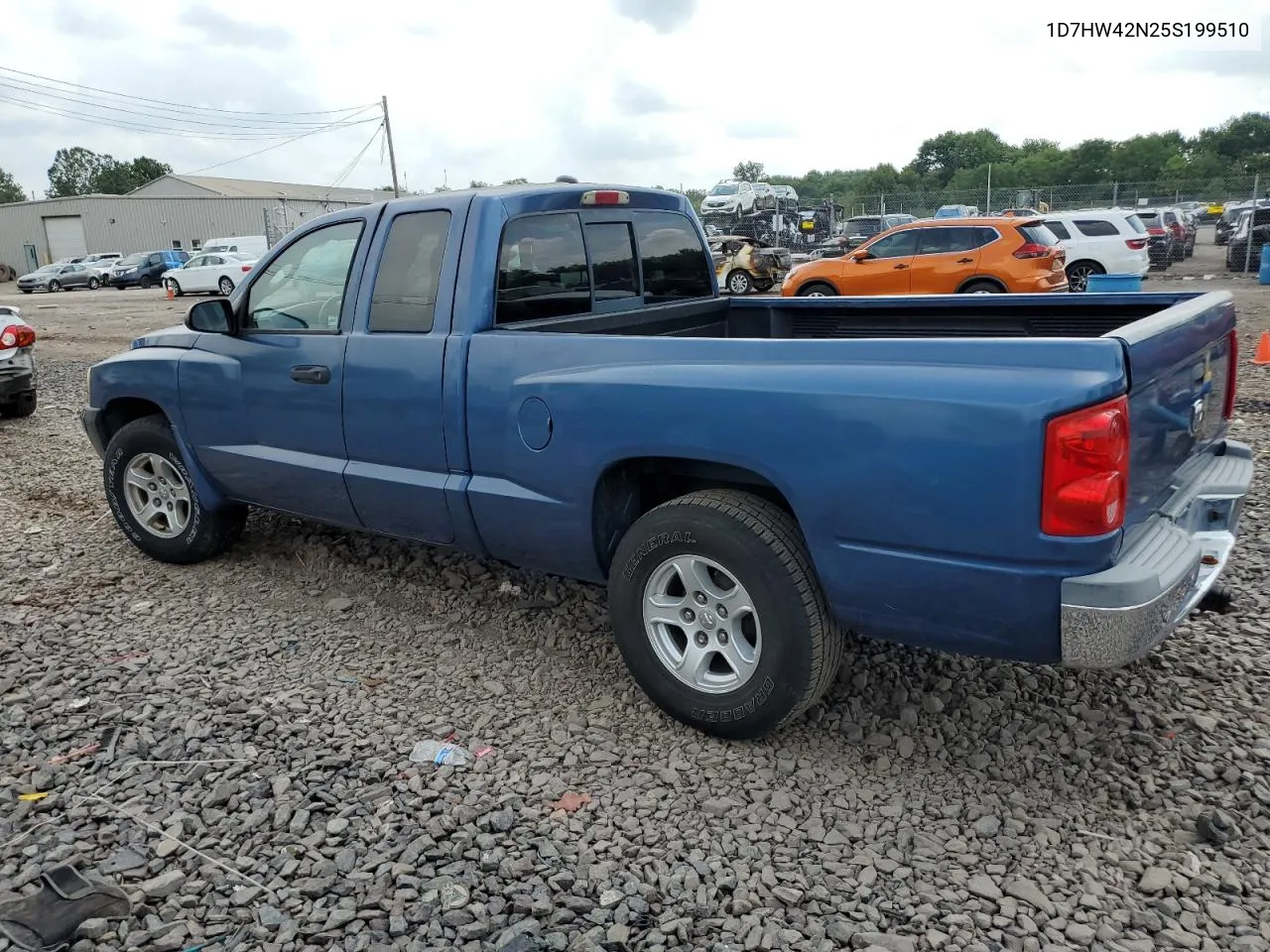 2005 Dodge Dakota Slt VIN: 1D7HW42N25S199510 Lot: 65350054