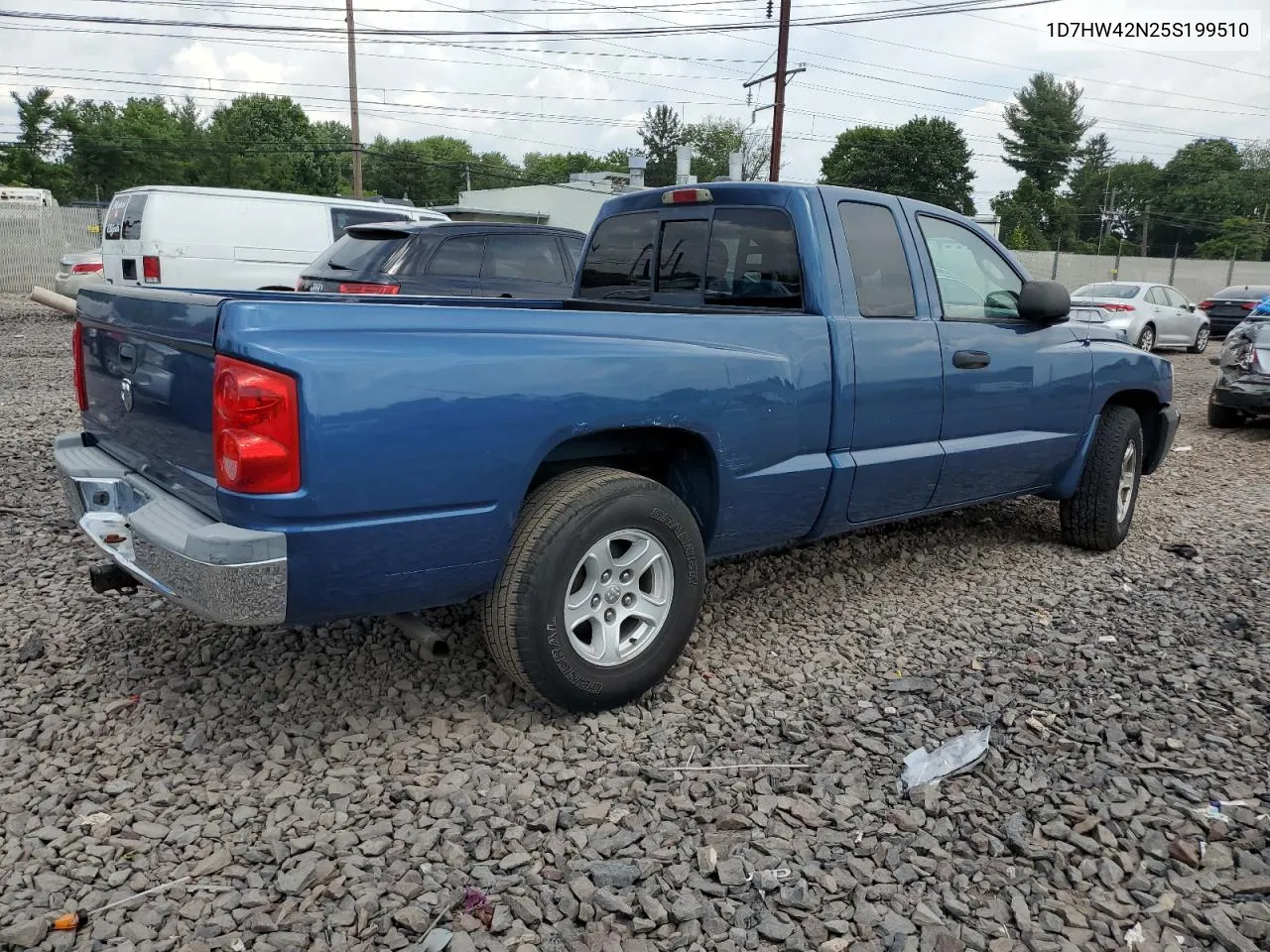 2005 Dodge Dakota Slt VIN: 1D7HW42N25S199510 Lot: 65350054