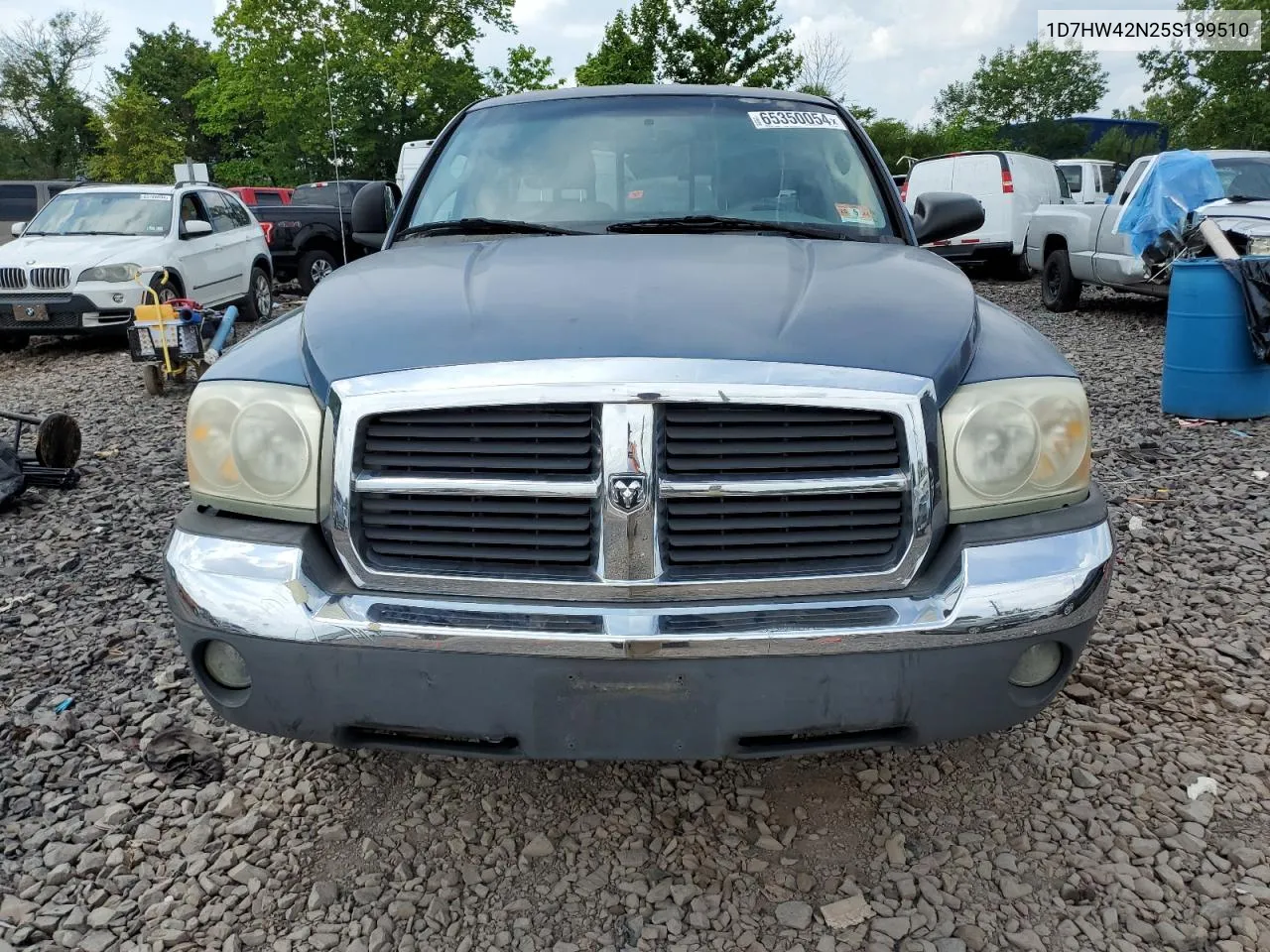 2005 Dodge Dakota Slt VIN: 1D7HW42N25S199510 Lot: 65350054