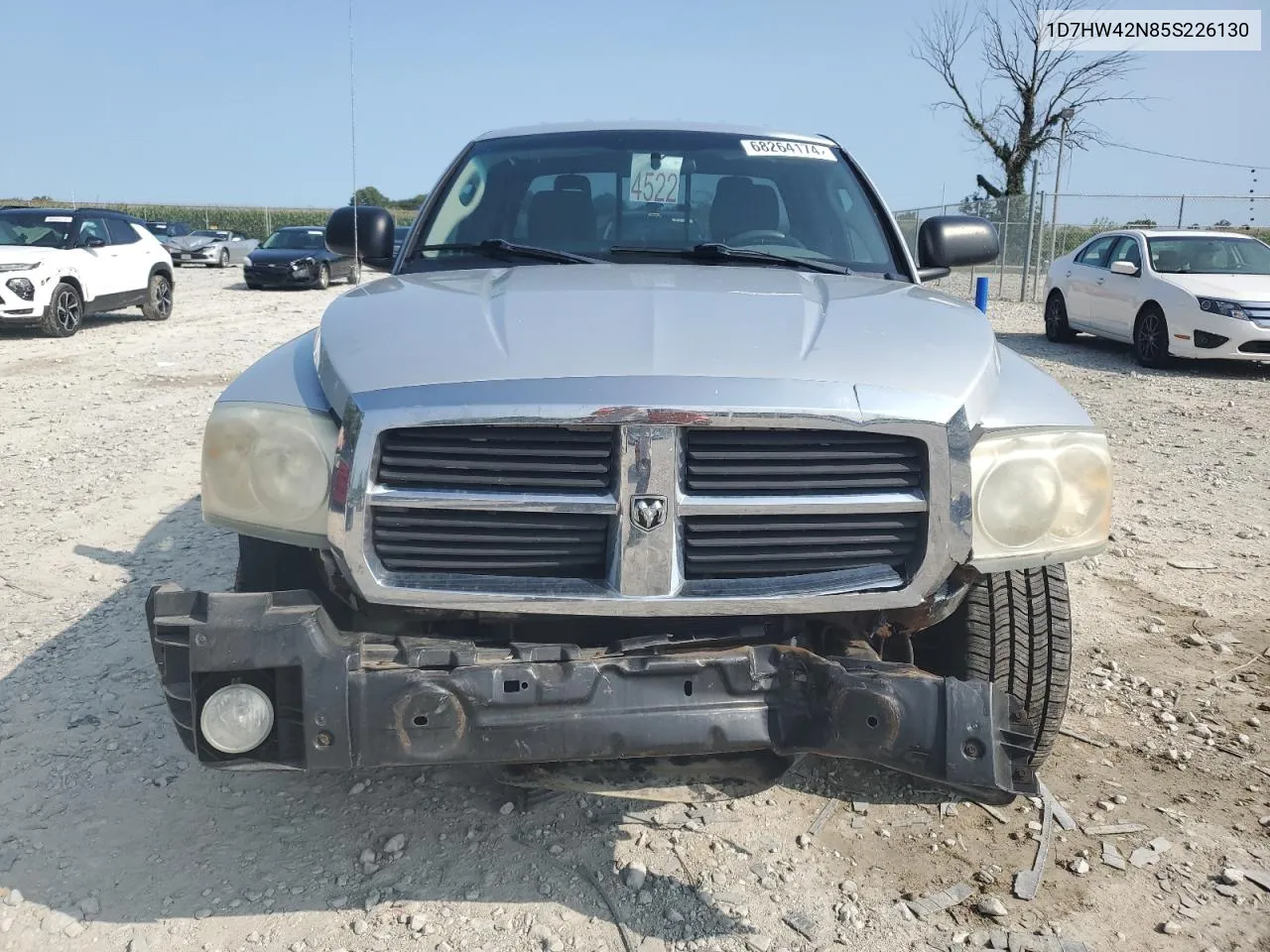 2005 Dodge Dakota Slt VIN: 1D7HW42N85S226130 Lot: 68264174