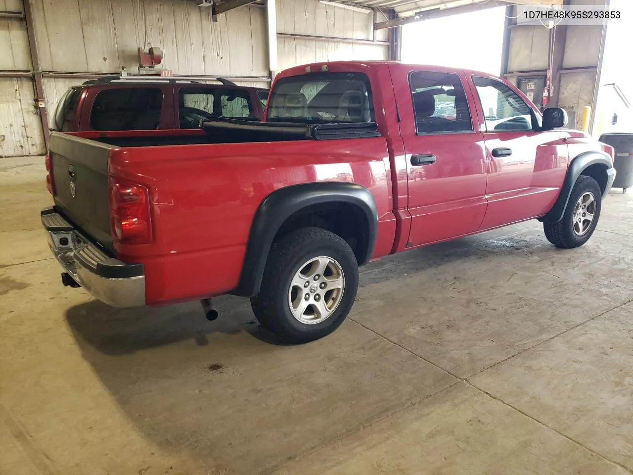 2005 Dodge Dakota Quad Slt VIN: 1D7HE48K95S293853 Lot: 69125054