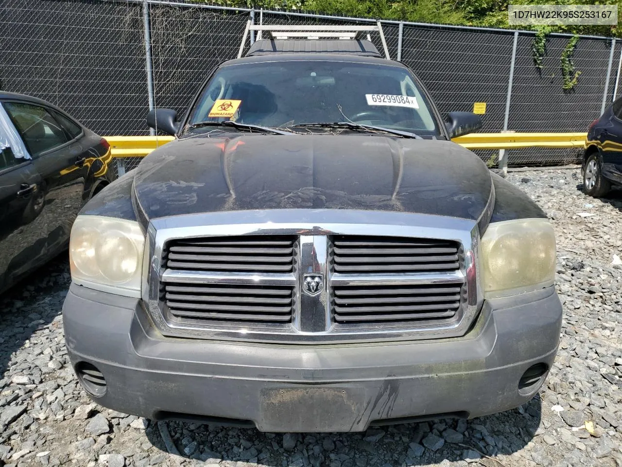 2005 Dodge Dakota St VIN: 1D7HW22K95S253167 Lot: 69299084