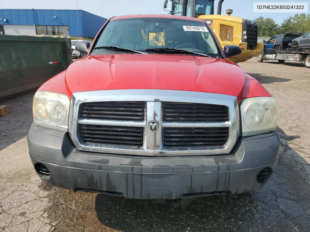 2005 Dodge Dakota St VIN: 1D7HE22K85S241322 Lot: 69746814