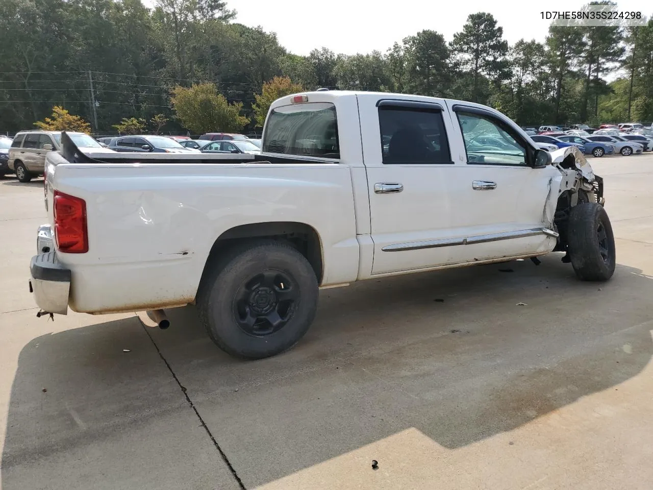 1D7HE58N35S224298 2005 Dodge Dakota Quad Laramie