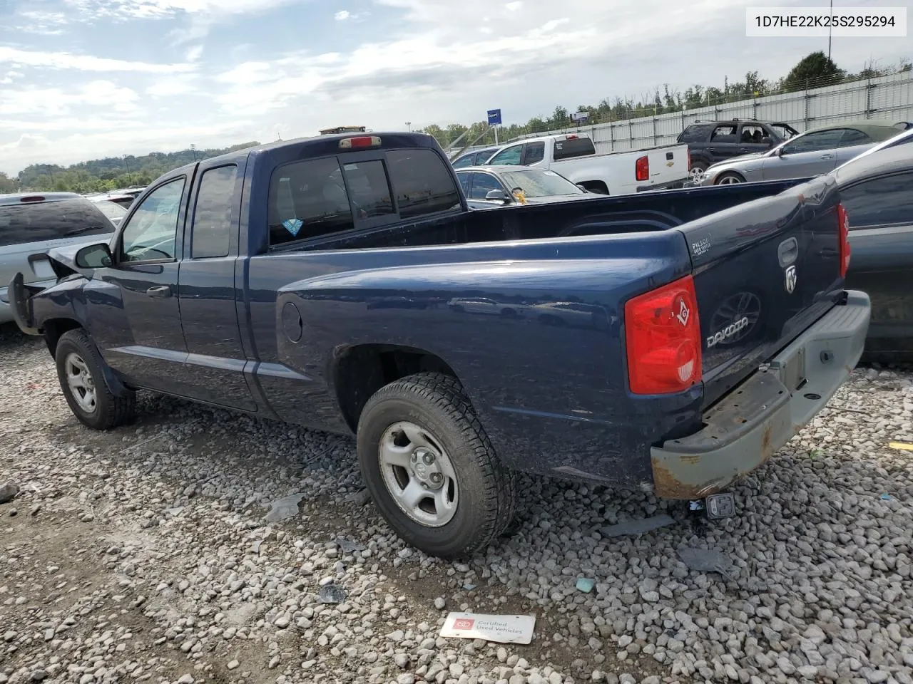 2005 Dodge Dakota St VIN: 1D7HE22K25S295294 Lot: 71583274