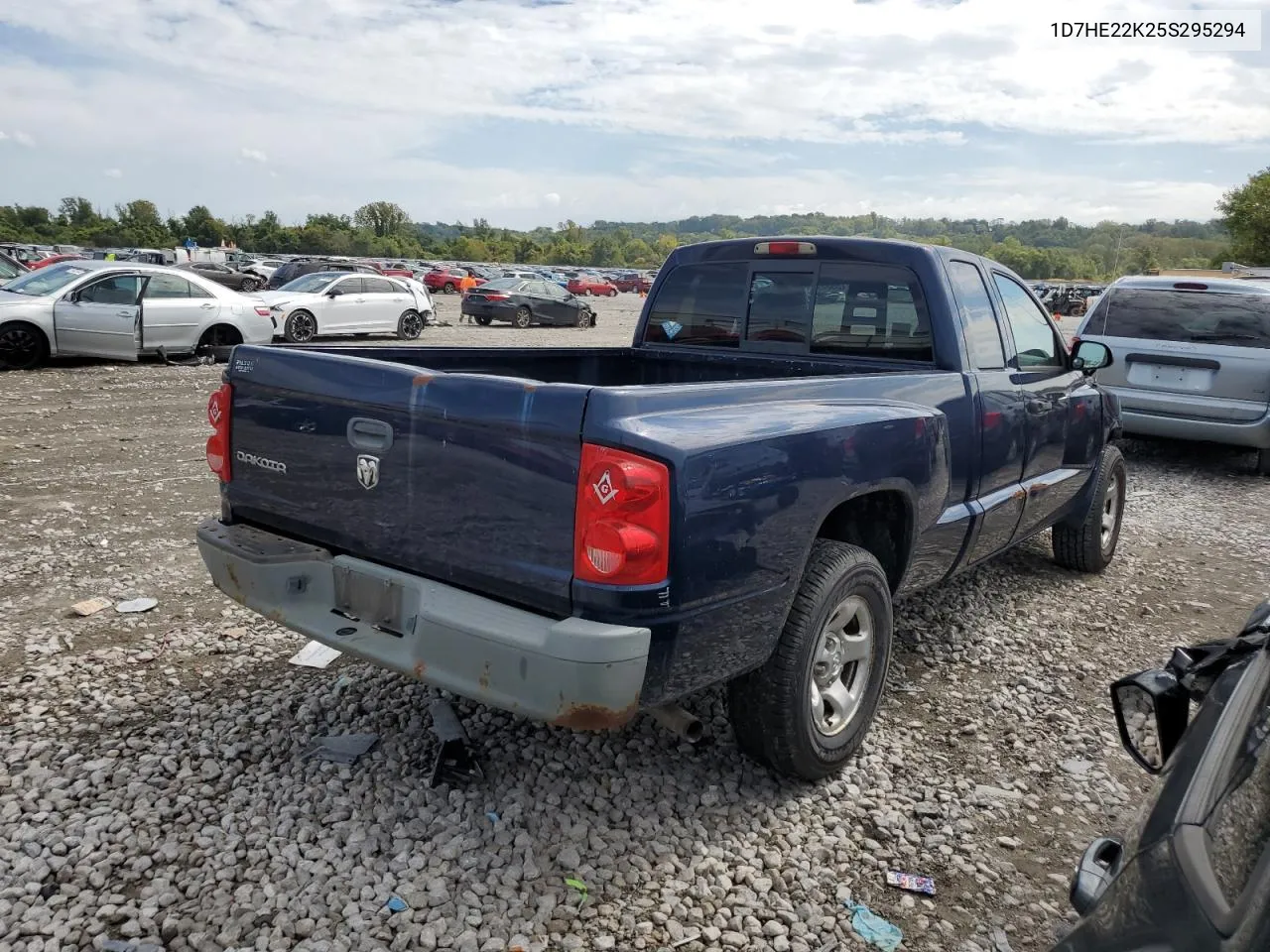 2005 Dodge Dakota St VIN: 1D7HE22K25S295294 Lot: 71583274