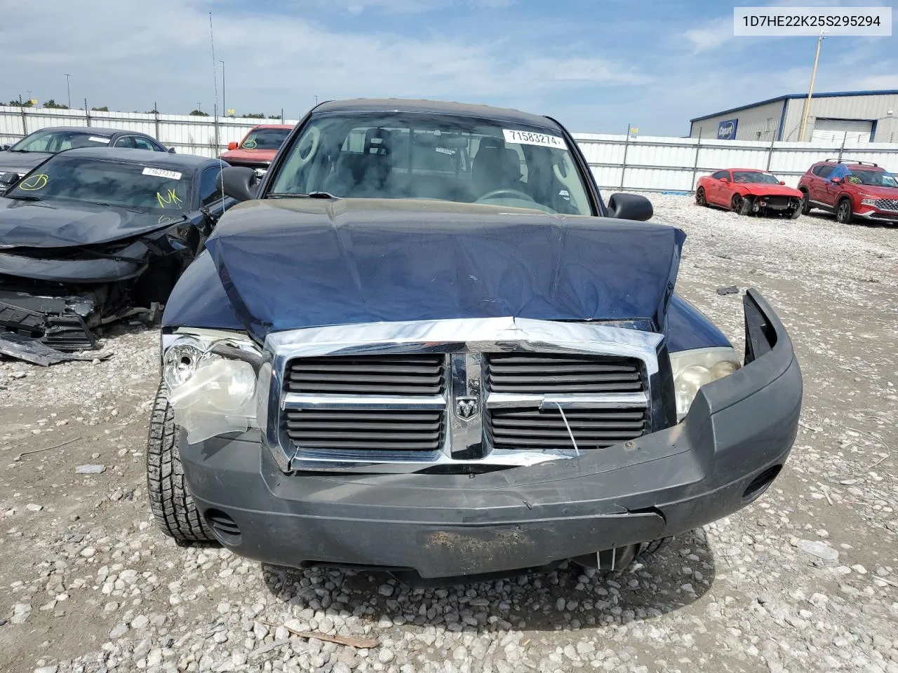 2005 Dodge Dakota St VIN: 1D7HE22K25S295294 Lot: 71583274