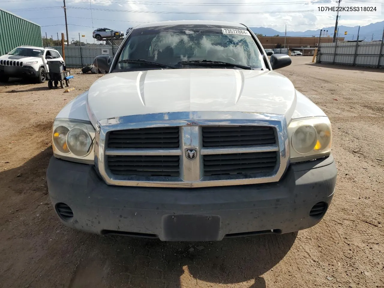 2005 Dodge Dakota St VIN: 1D7HE22K25S318024 Lot: 73572884