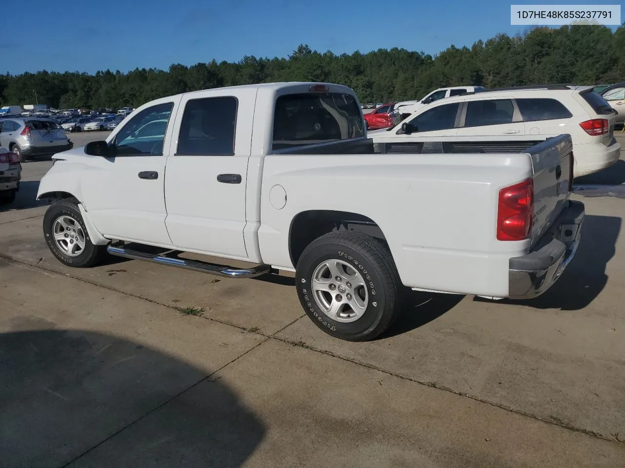 2005 Dodge Dakota Quad Slt VIN: 1D7HE48K85S237791 Lot: 73787444