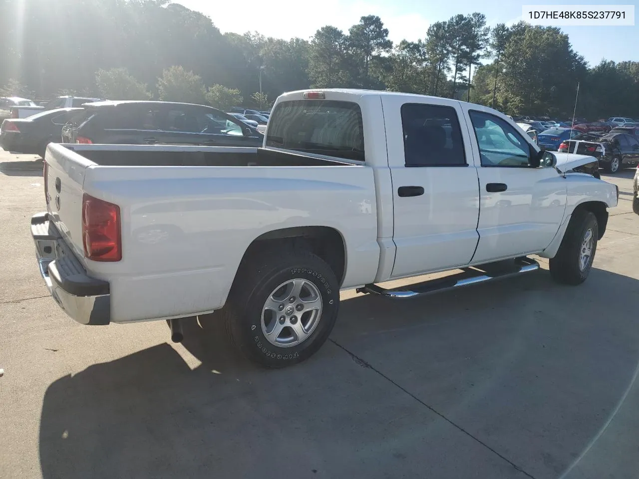 2005 Dodge Dakota Quad Slt VIN: 1D7HE48K85S237791 Lot: 73787444