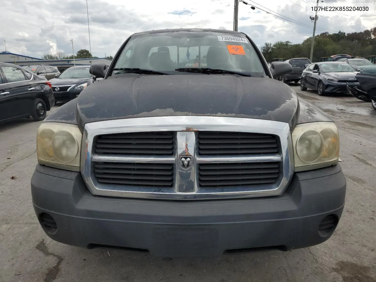 2005 Dodge Dakota St VIN: 1D7HE22K85S204030 Lot: 76080414