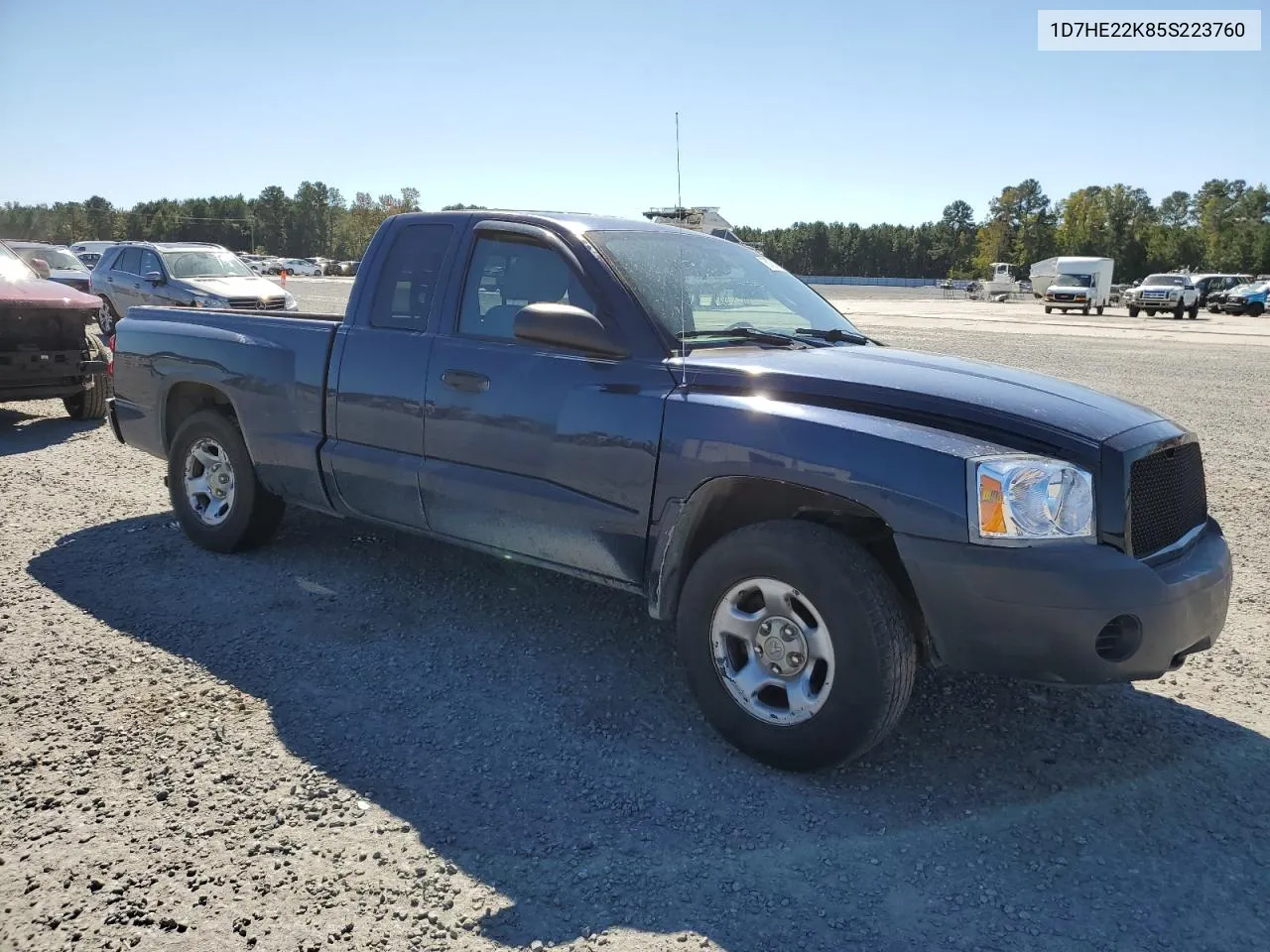 2005 Dodge Dakota St VIN: 1D7HE22K85S223760 Lot: 76781414