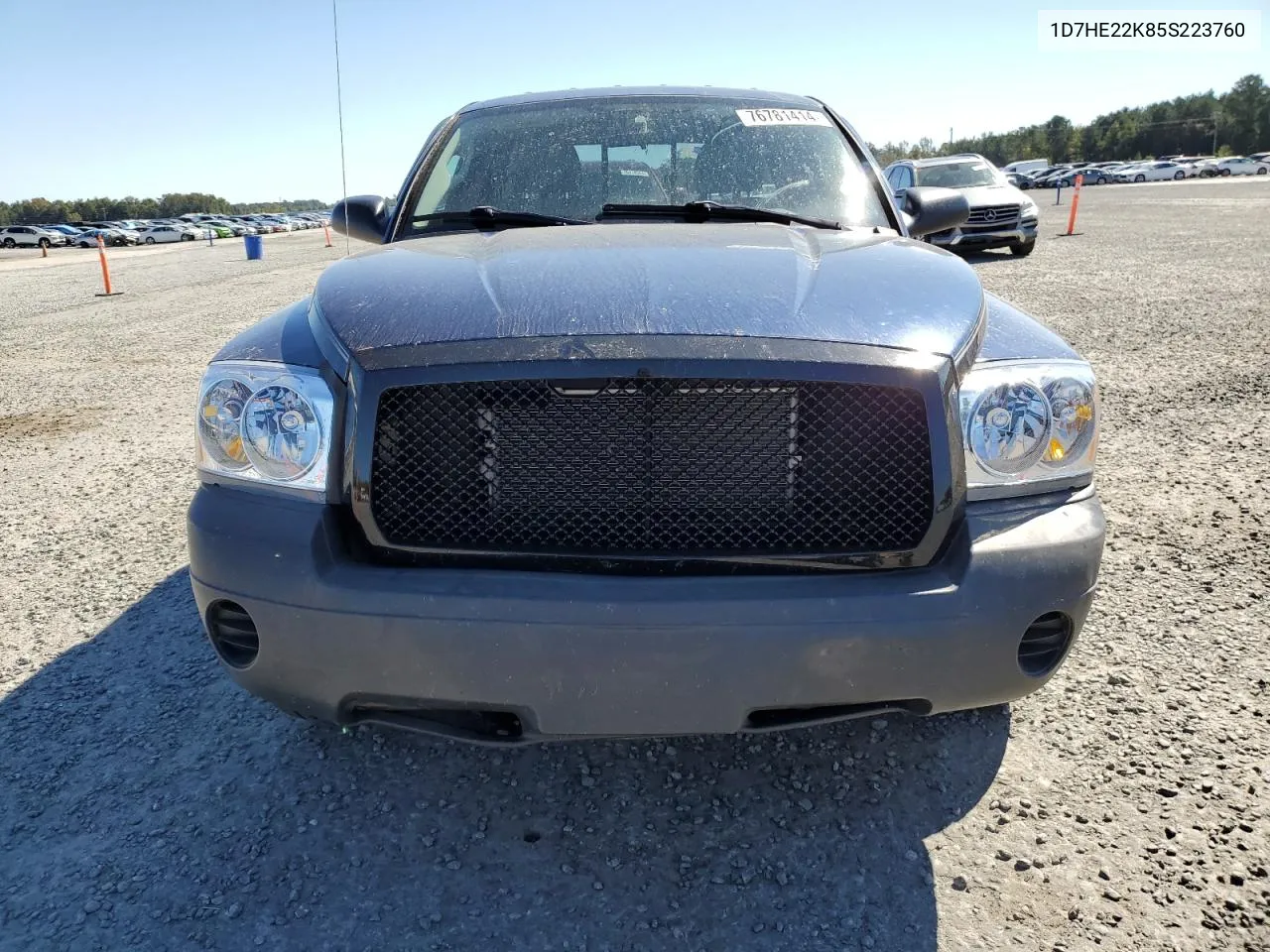 2005 Dodge Dakota St VIN: 1D7HE22K85S223760 Lot: 76781414