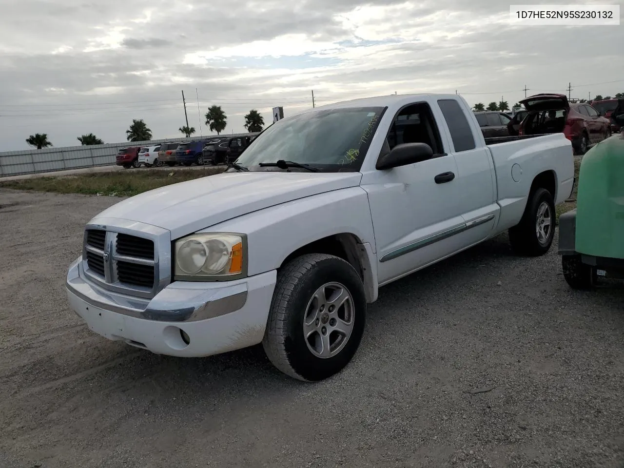 2005 Dodge Dakota Laramie VIN: 1D7HE52N95S230132 Lot: 77028954