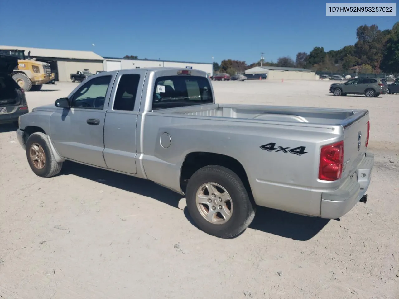 2005 Dodge Dakota Laramie VIN: 1D7HW52N95S257022 Lot: 77284684