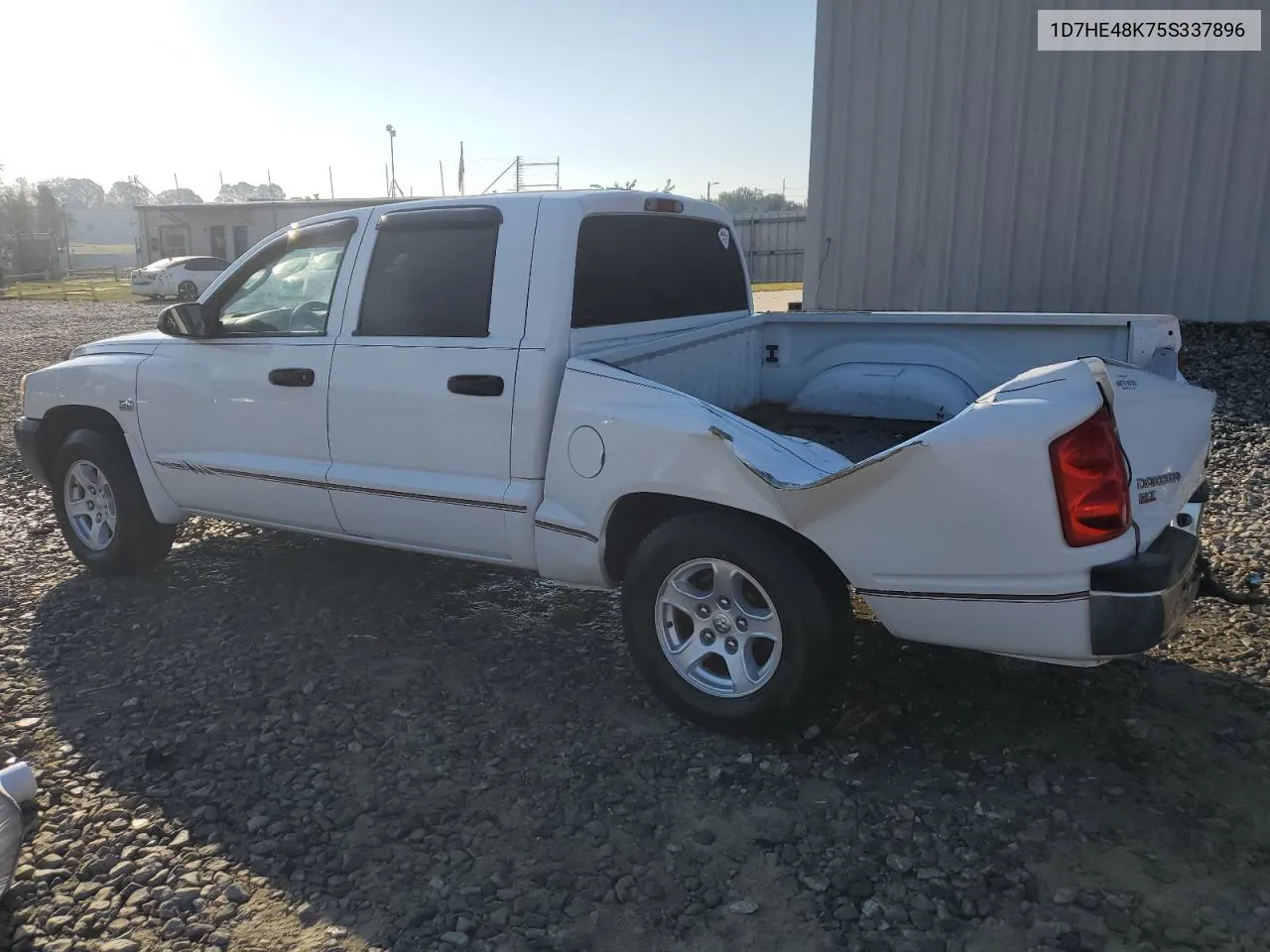 2005 Dodge Dakota Quad Slt VIN: 1D7HE48K75S337896 Lot: 77905654