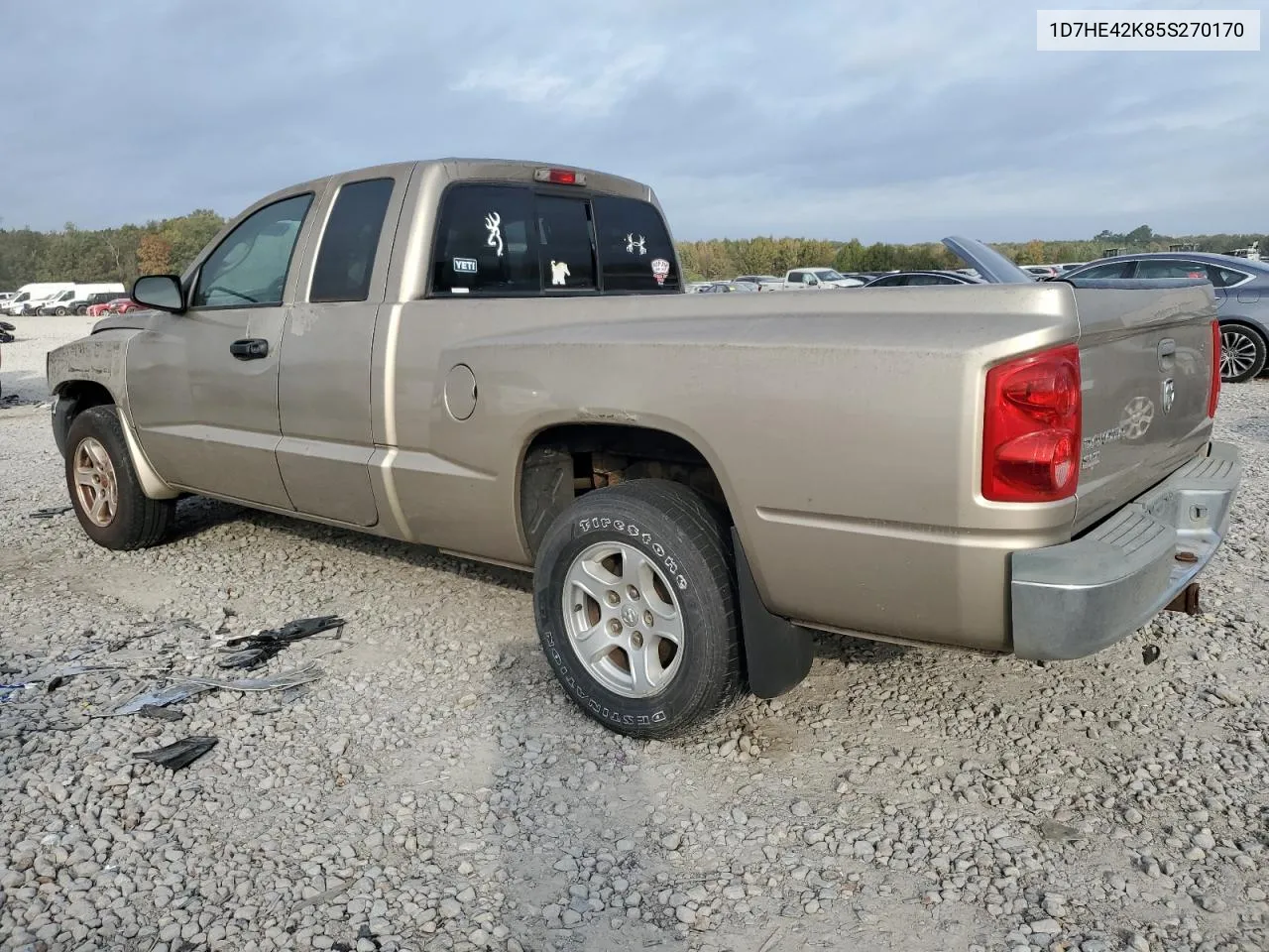 2005 Dodge Dakota Slt VIN: 1D7HE42K85S270170 Lot: 78616744