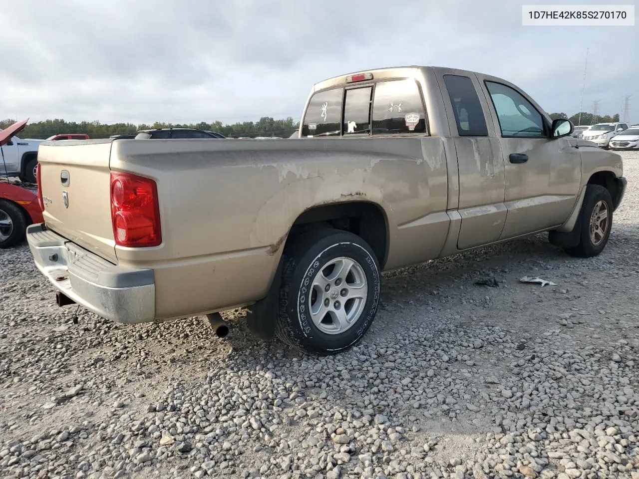 2005 Dodge Dakota Slt VIN: 1D7HE42K85S270170 Lot: 78616744