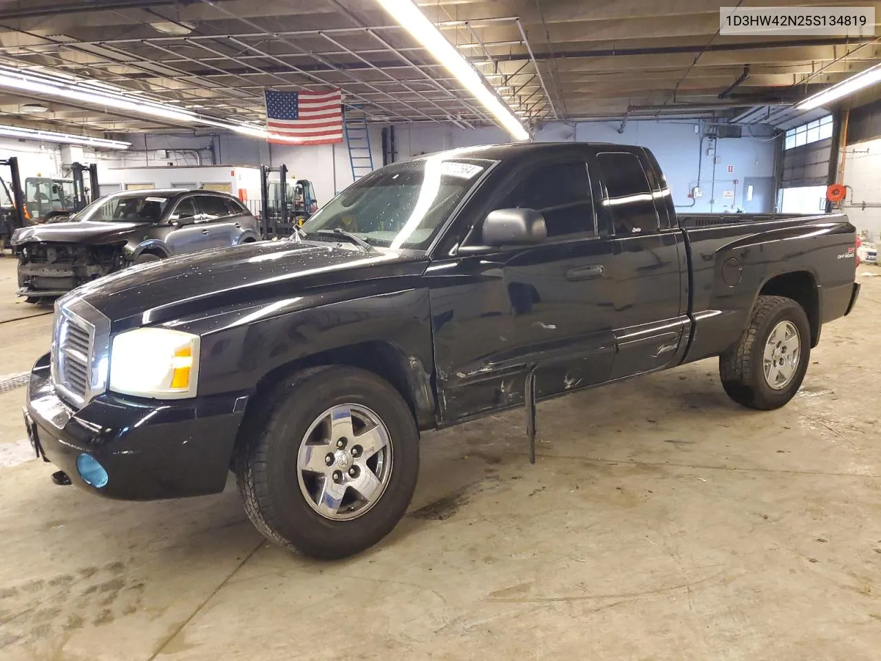 2005 Dodge Dakota Slt VIN: 1D3HW42N25S134819 Lot: 79012564