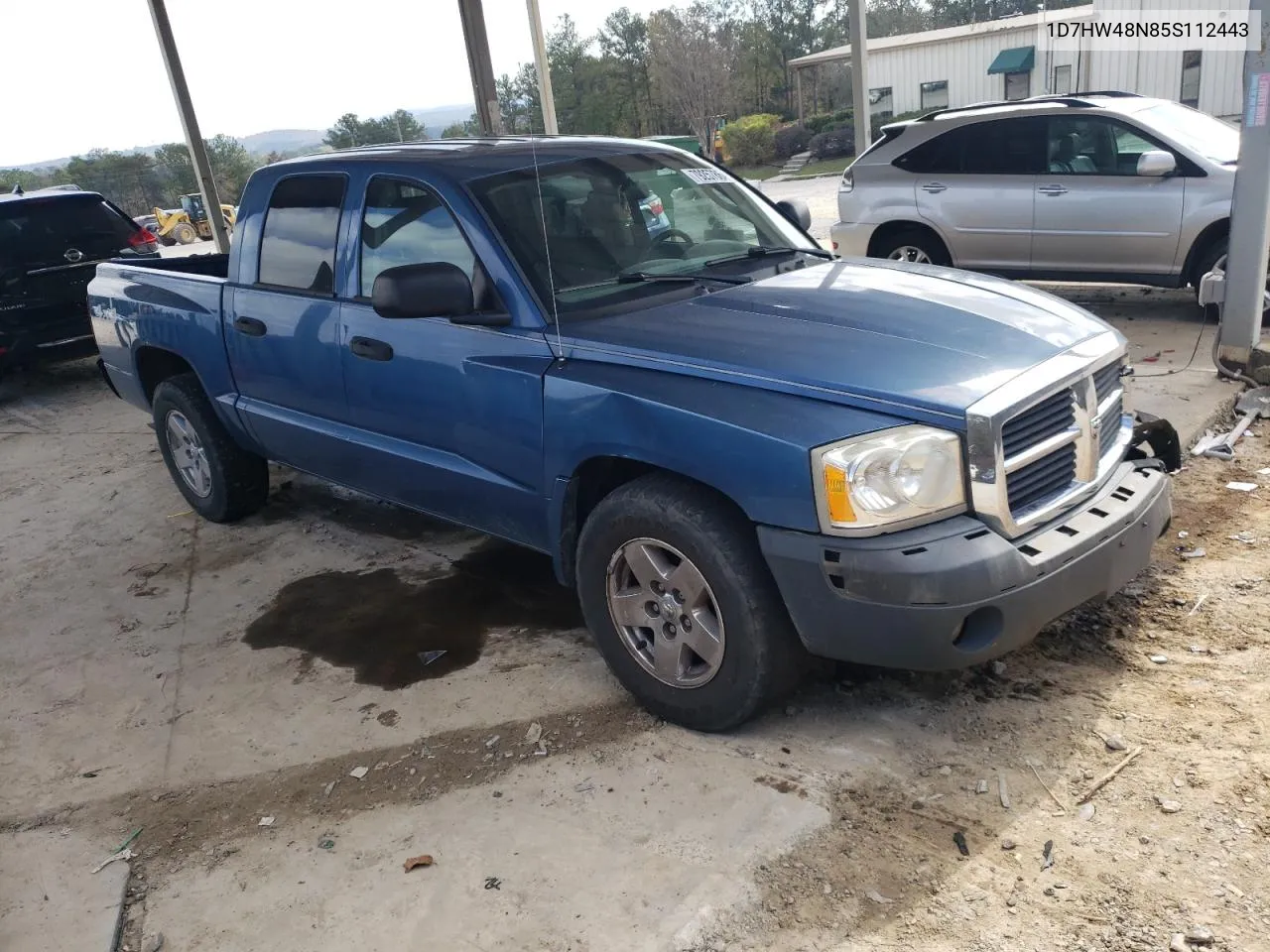 2005 Dodge Dakota Quad Slt VIN: 1D7HW48N85S112443 Lot: 79257864