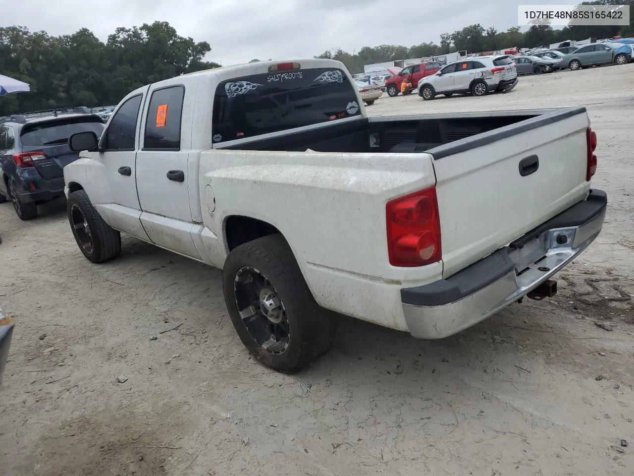 2005 Dodge Dakota Quad Slt VIN: 1D7HE48N85S165422 Lot: 79290624