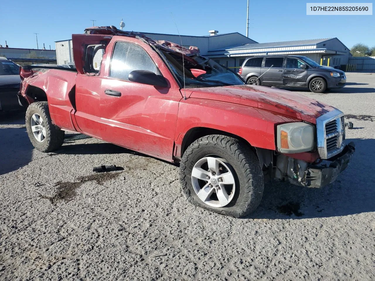 2005 Dodge Dakota St VIN: 1D7HE22N85S205690 Lot: 79720514