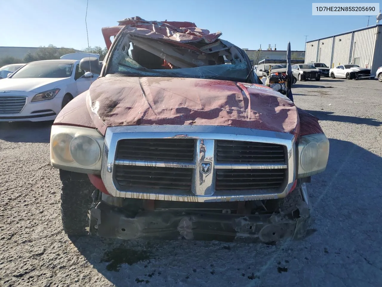 2005 Dodge Dakota St VIN: 1D7HE22N85S205690 Lot: 79720514